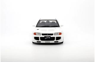 MITSUBISHI LANCER EVO III WHITE 1995 OttO mobile 1:18 Resinemodell (Türen, Motorhaube... nicht zu öffnen!)